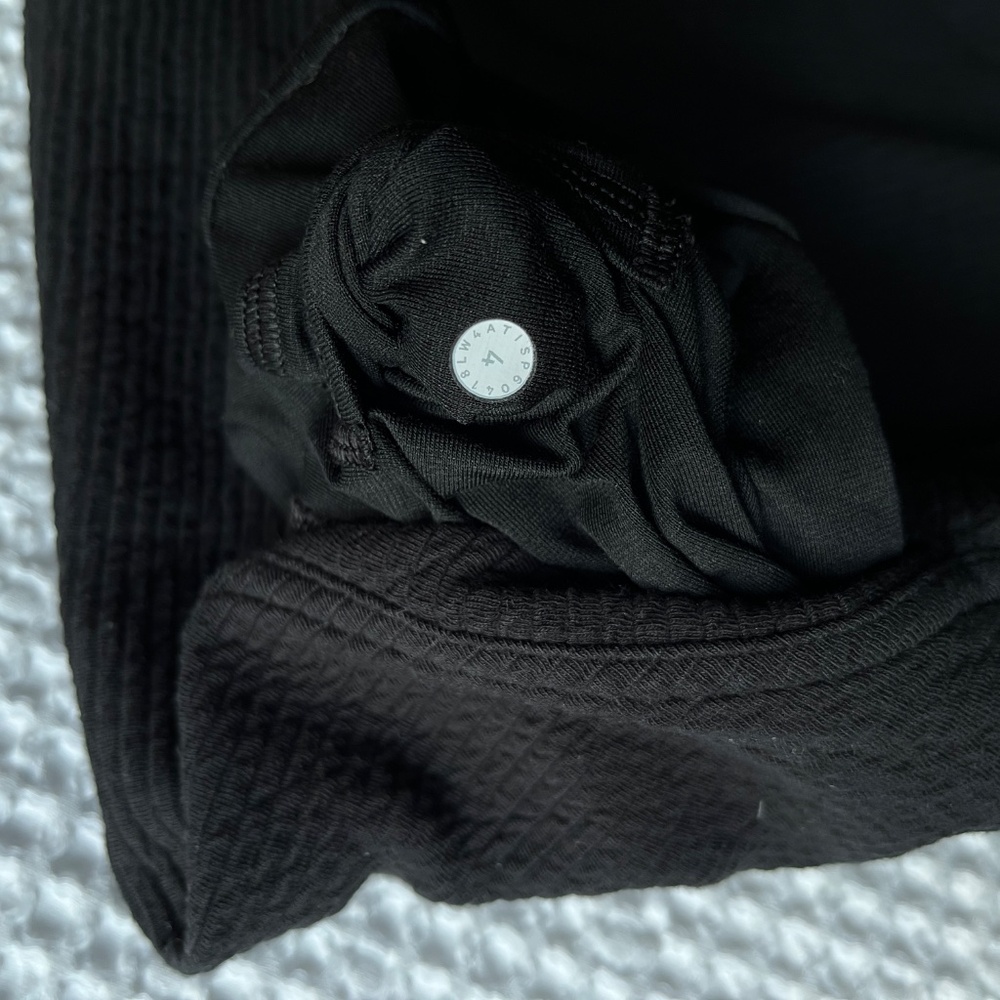 Lululemon On Repeat High-Collared Long Full-Zip Jacket Black - Picture 8 of 8